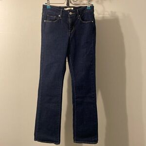 Levi's Women's Dark Blue Bootcut Jeans